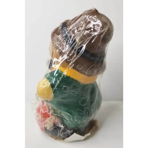 Vintage Epi International Witch & Pumpkin Candle New in Packaging 4" SKU H51 - Picture 5 of 7